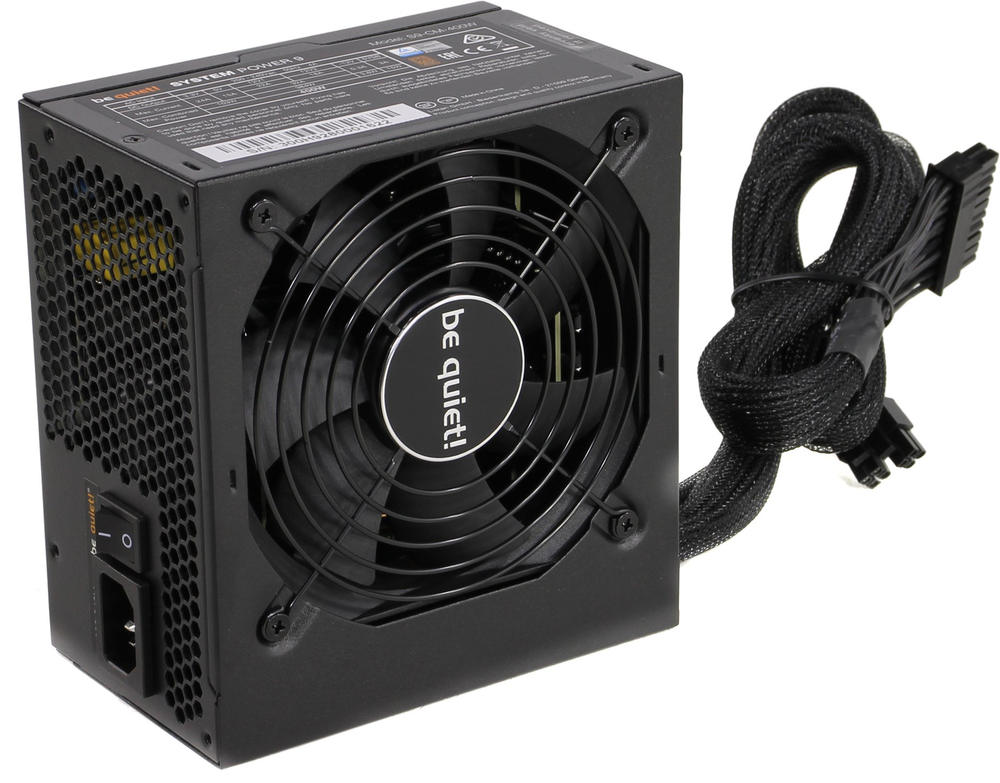 Блок питания 400W be quiet! SYSTEM POWER 9 &lt;S9-CM-400W&gt; ATX (24+2x4+2x6/8пин) &lt;BN300&gt;