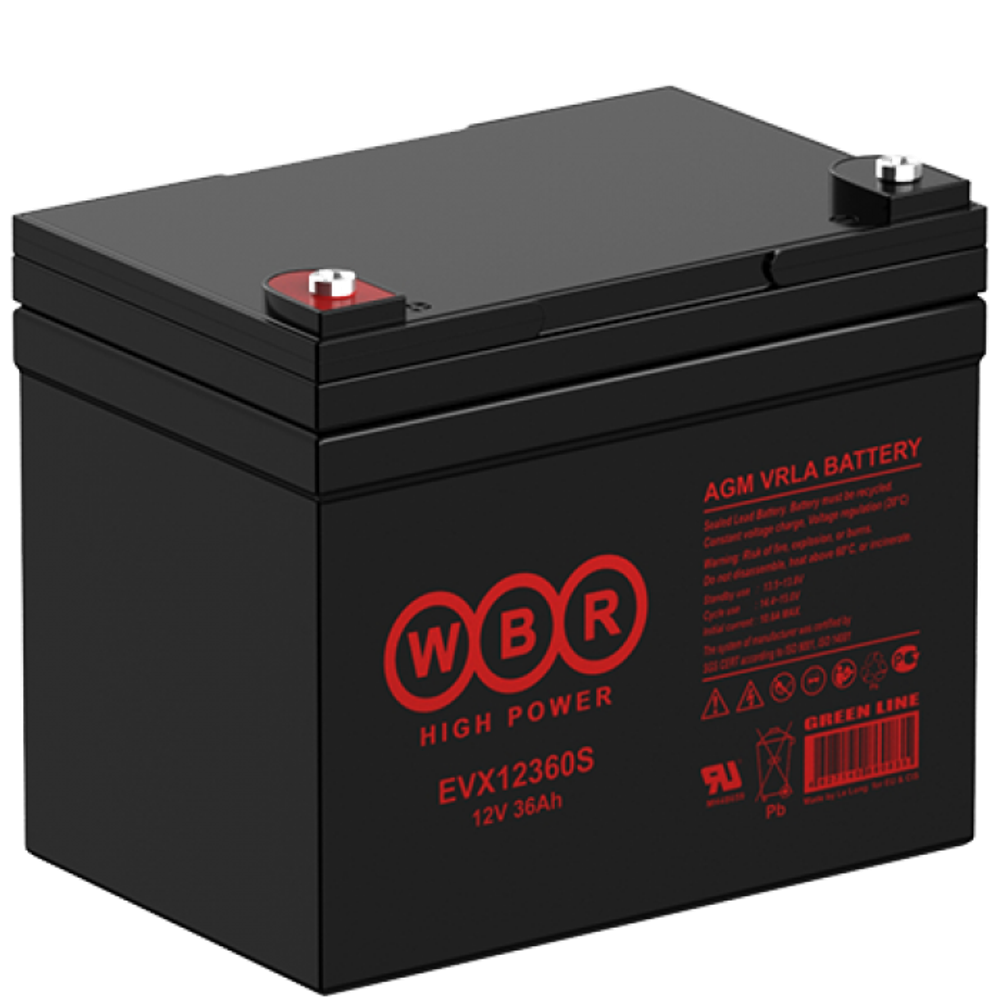 Тяговая аккумуляторная батарея WBR EVX12360S