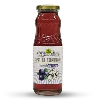 Сироп из топинамбура С ЧЕРНИКОЙ, стекло, 250 мл, 330 г