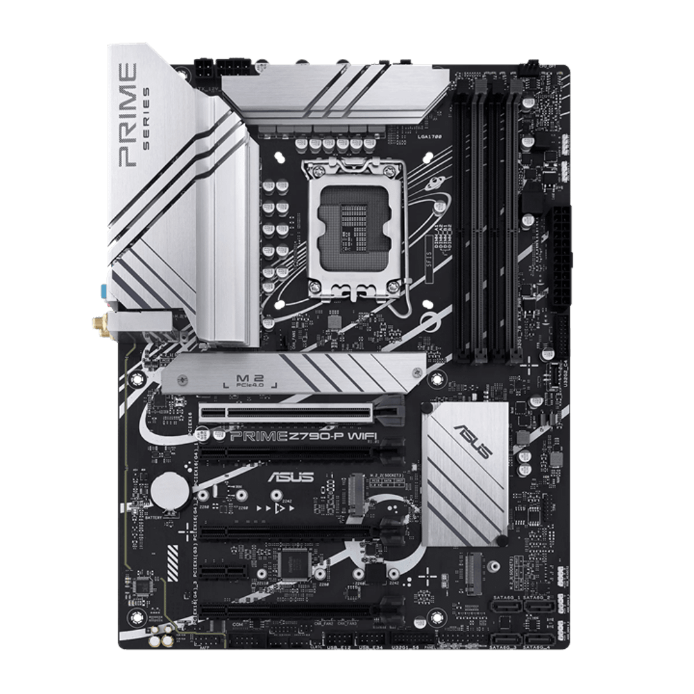 Материнская плата ASUS PRIME Z790-P WIFI LGA1700 4xDDR5 4xSATA3 Raid 3xM.2 HDMI DP ATX