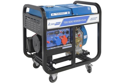Дизель генератор TSS SDG 9000EH3UA - [8 кВт / 220V/380V] эл. старт