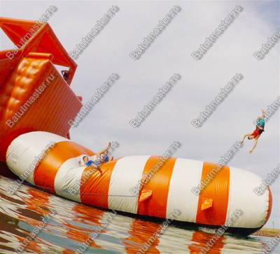 Катапульта Блоб с вышкой «Адреналин высоты» 10×3×5 м, блоб 7×2 м