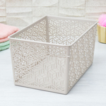 Корзина универсальная 6,7л Linden (бежевый)