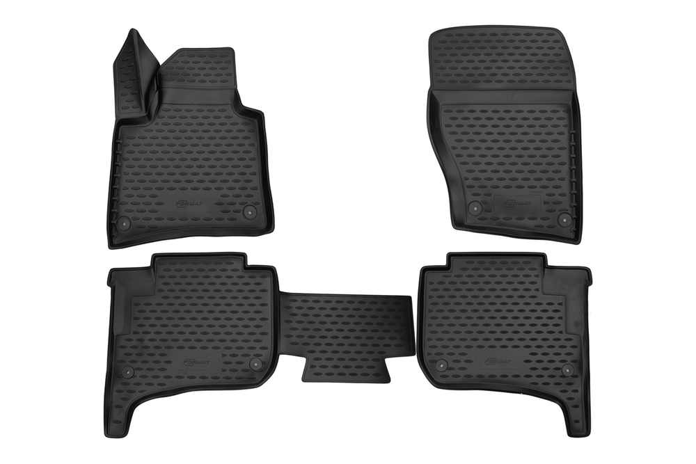 Коврики в салон для VW Touareg II 2010-2015, 2015-03 FORMAT.3D.51.31.210K