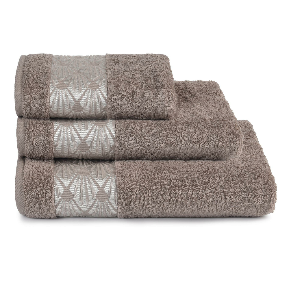Полотенце махровое Cleanelly 100% хлопок ПЦ-2601-4344 (16-0906) 50*90