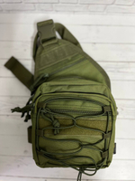 Сумка плечевая / олива