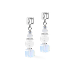 Серьги Coeur de Lion White-Silver 3022/21-1417