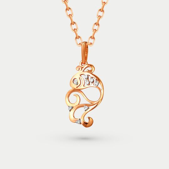 Подвеска золотая