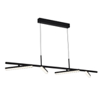 SL1018.403.04 Светильник подвесной ST-Luce черный/прозрачный LED 1*32W 4000K EUCLIDICS