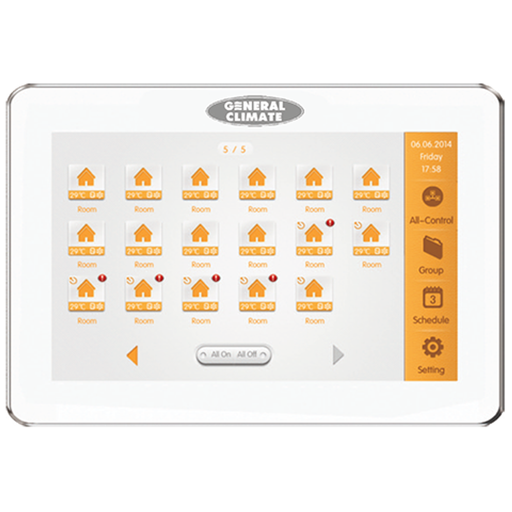 Миницентральный пульт General Climate GC-ACE53 (до 32 блоков)