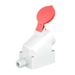 Розетка настенная WS IP44 16A 6P+E 400В