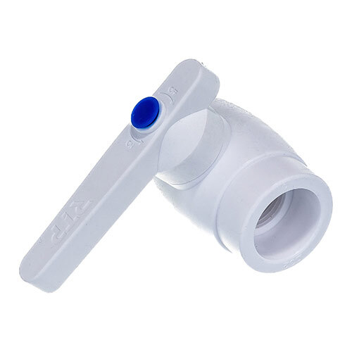 ППРС (полипропилен) Кран шар D32 стандартный проход (РосТурПласт Россия ГОСТ)