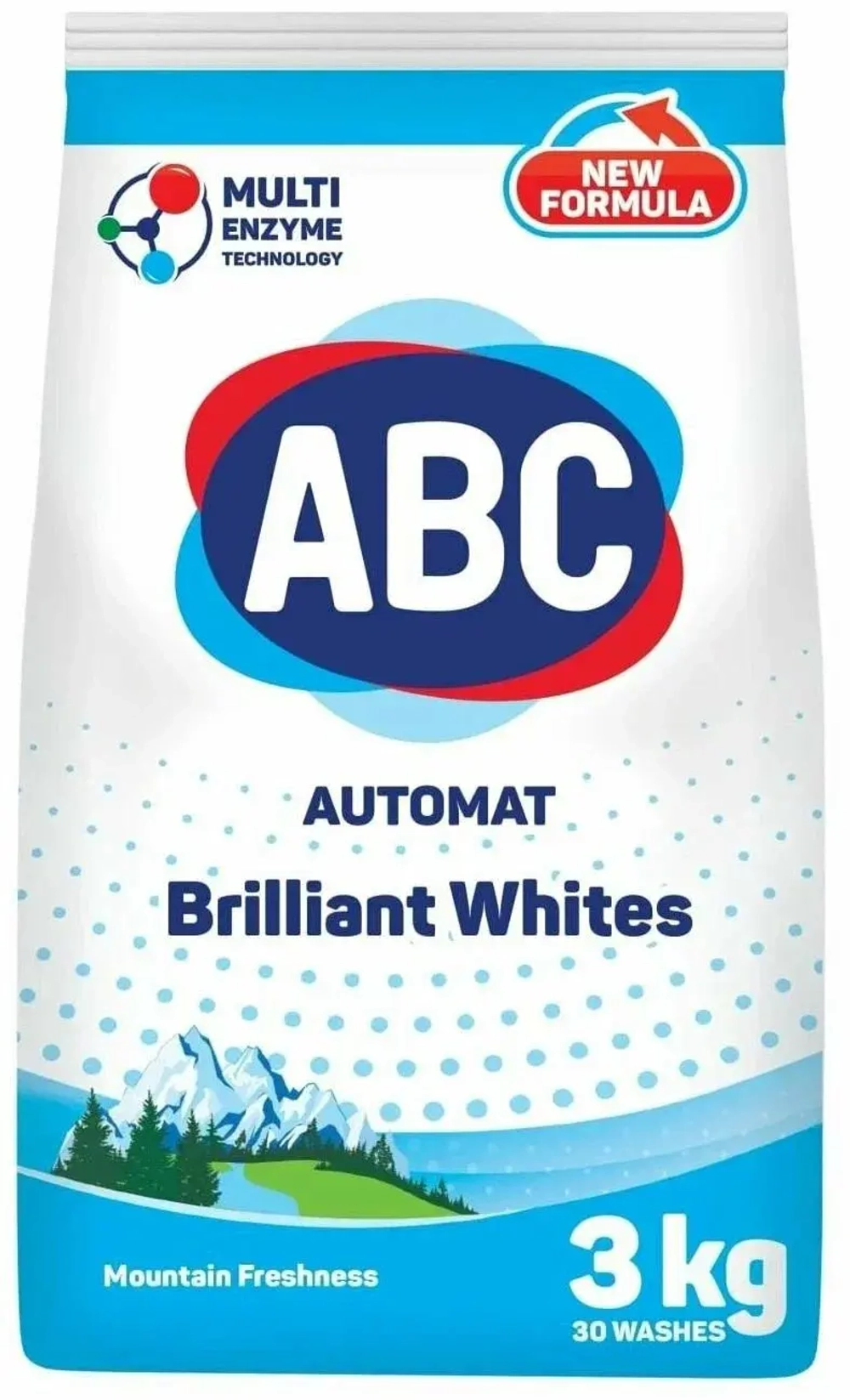 Стиральный порошок автомат для белого белья 1.5 кг ABC
