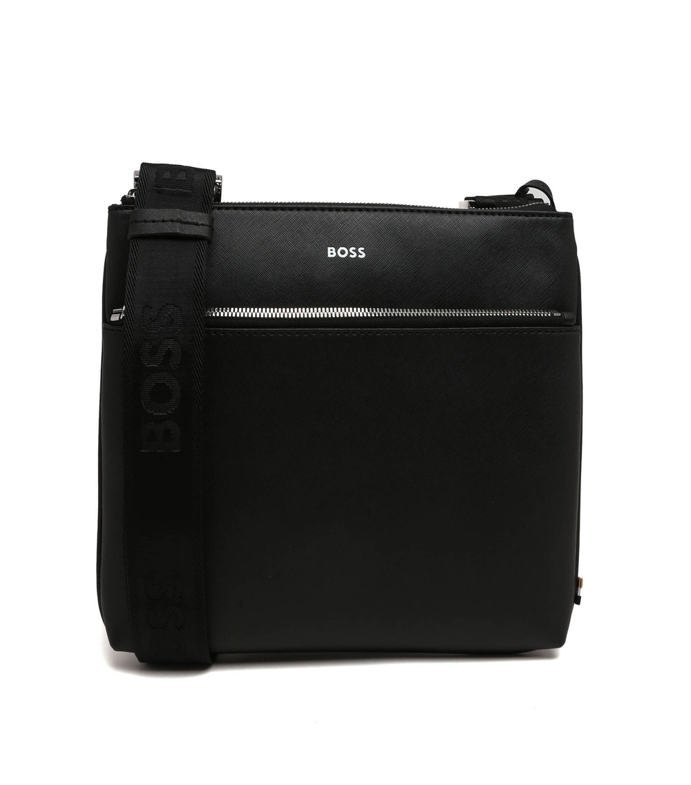 кожаная сумка кросс-боди zair_s z env BOSS BLACK - черный(50483567)