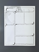 Листы персонажа D&D, многоразовые, ламинированные, Midgard