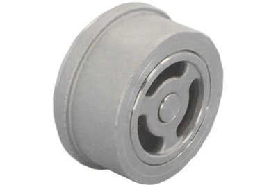 Обратный клапан межфланцевый тарельчатый нержавеющий, AISI316 DN32 (1_1/4"), (CF8M), PN40