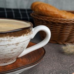 Чайная пара 230 мл d 10 см h5,2 см   P.L. Proff Cuisine [6]