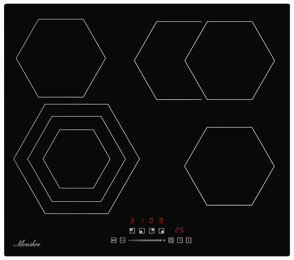 Встраиваемая электрическая варочная панель Monsher MHE 6012