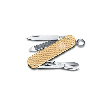 Нож перочинный Victorinox Alox Classic 58 мм 5 функций золотистый (0.6221.L19)