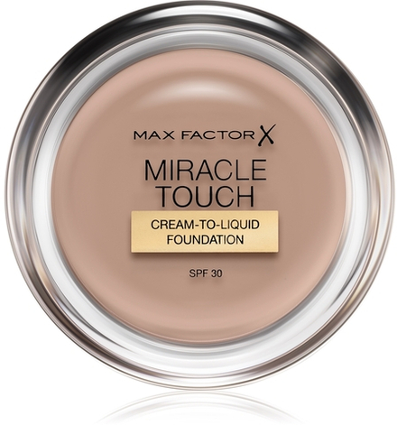 Max Factor Miracle Touch - Увлажняющий кремовый тональный крем SPF 30, 11,5 g