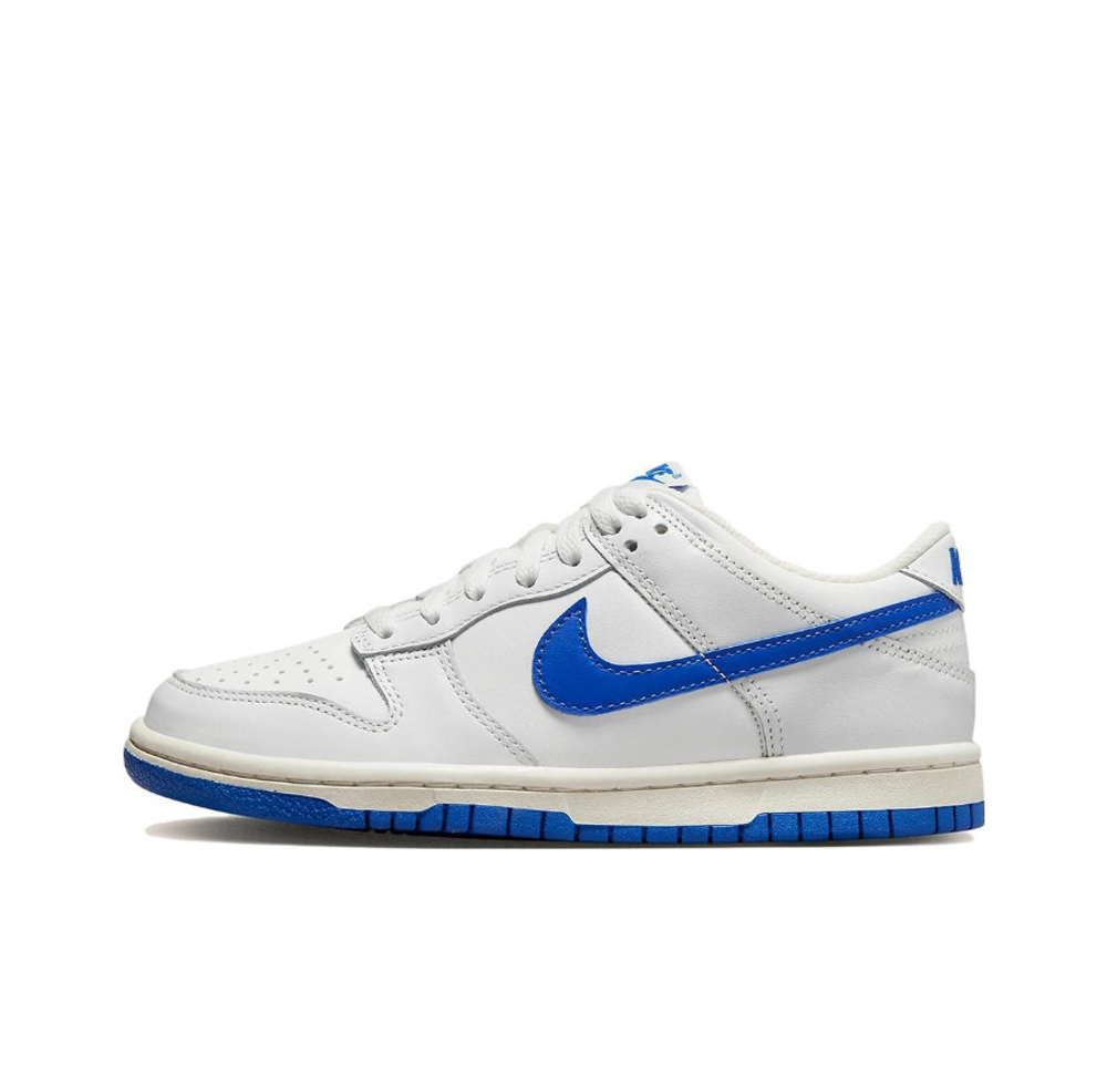 Кроссовки Nike Dunk Low 'White/Royal' (GS) DH9765-105