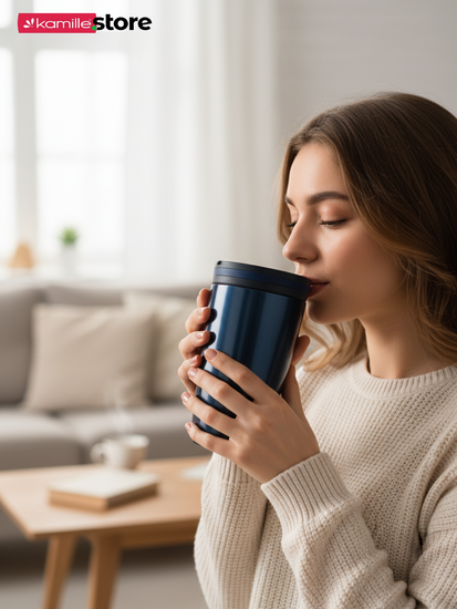 Термокружка 320 мл. из нержавеющей стали Kamille KM 2157