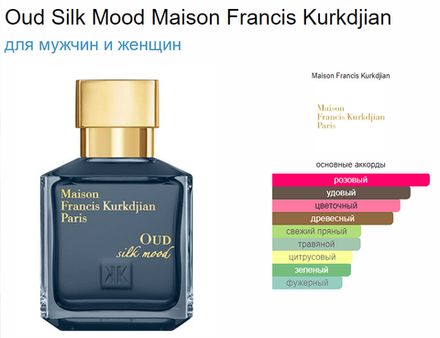 Maison Francis Kurkdjian Paris OUD SILK MOOD 70ml (duty free парфюмерия)