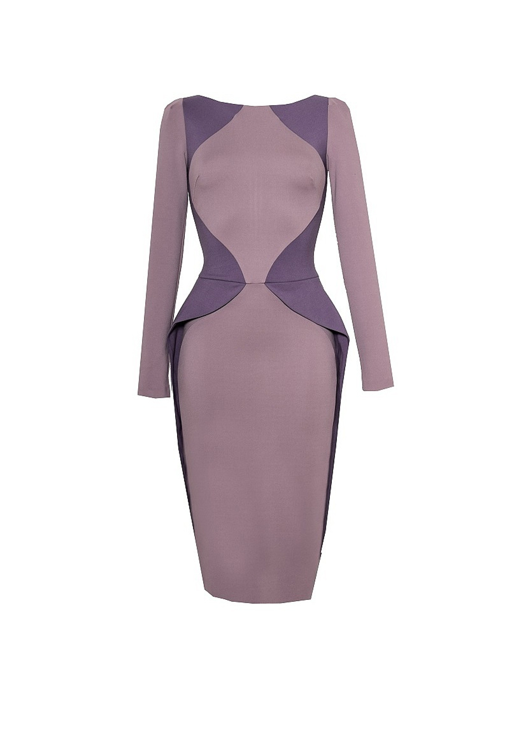 Платье "Кобра" с отлитной баской 08-15FW