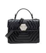 Кожаная сумка-трапеция Philipp Plein - черный(WBA1783 PLE077N)