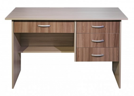 Сити Стол письменный Ясень шимо светлый / Ясень шимо темный