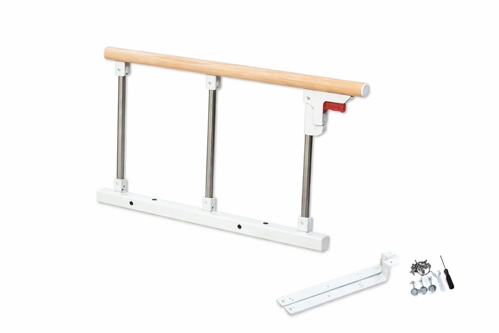 Складной прикроватный поручень с 3 стойками