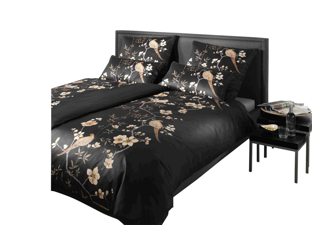 Пододеяльник 155x200 Elegante Fasan черный фото