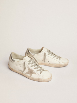Super Star with silver heel tab and metal stud lettering