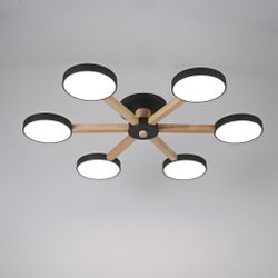 Потолочная Люстра Turna 6 Black By Imperiumloft