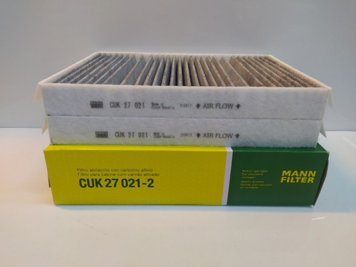 Фильтр салонный угольный MANN-FILTER CUK270212 Mercedes-Benz S-CLASS A217, C217 (к-т 2шт)