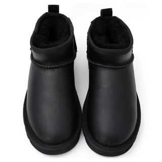 Ugg Classic Ultra Mini Metallic Black