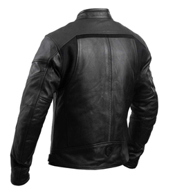 Кожаная мотокуртка STARKS SN №1 черная