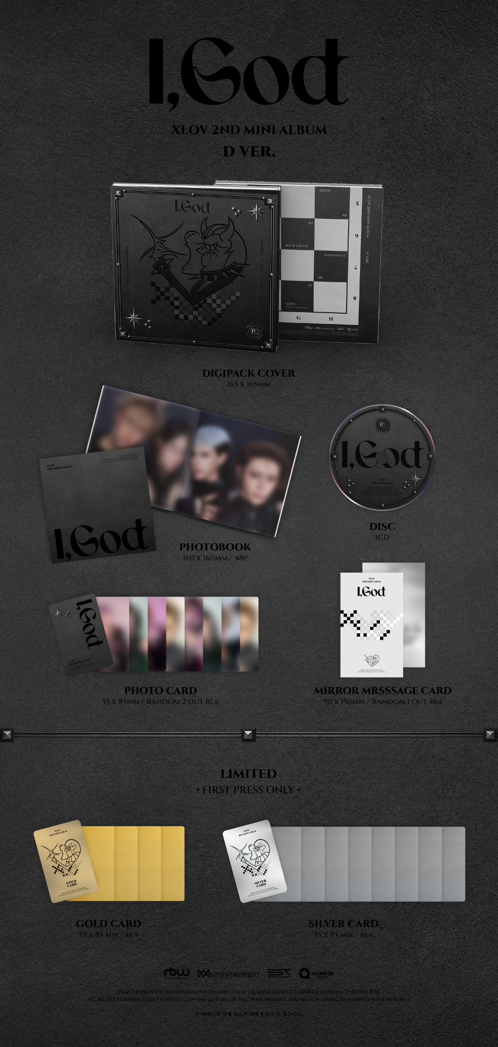 Альбом XLOV - 2nd Mini Album [I,God]