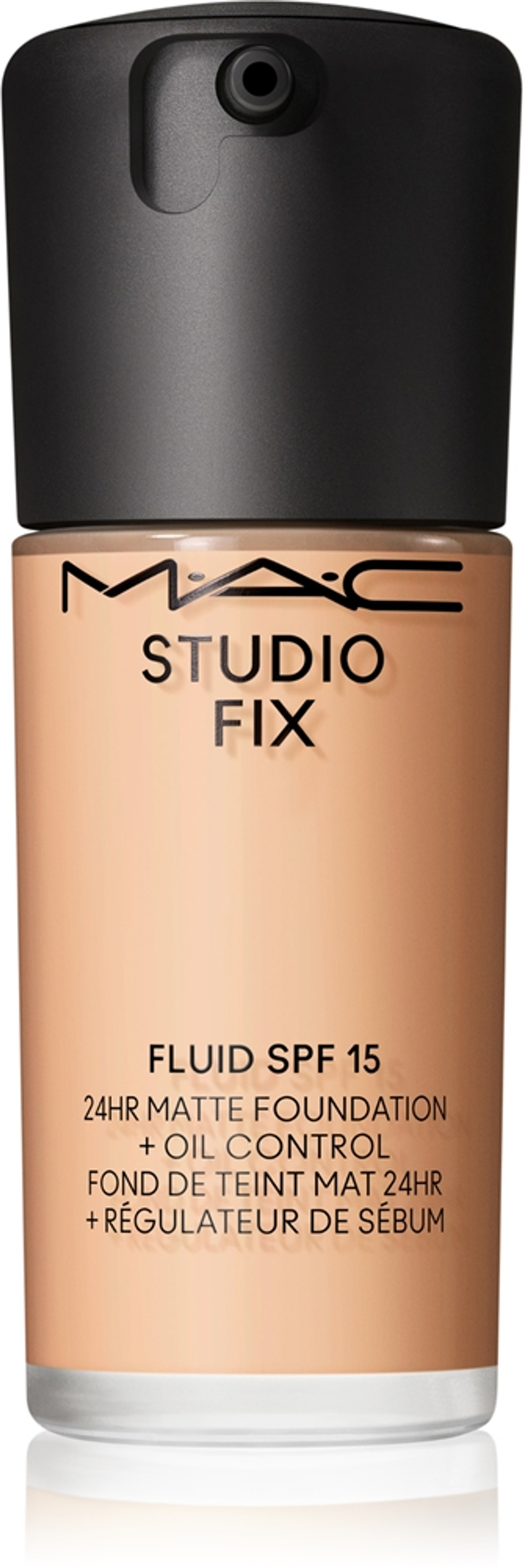 MAC Cosmetics Studio Fix Fluid SPF 15 24HR Matte Foundation + Oil Control - Тональная основа матирующая SPF 15 оттенок C4, 30 ml