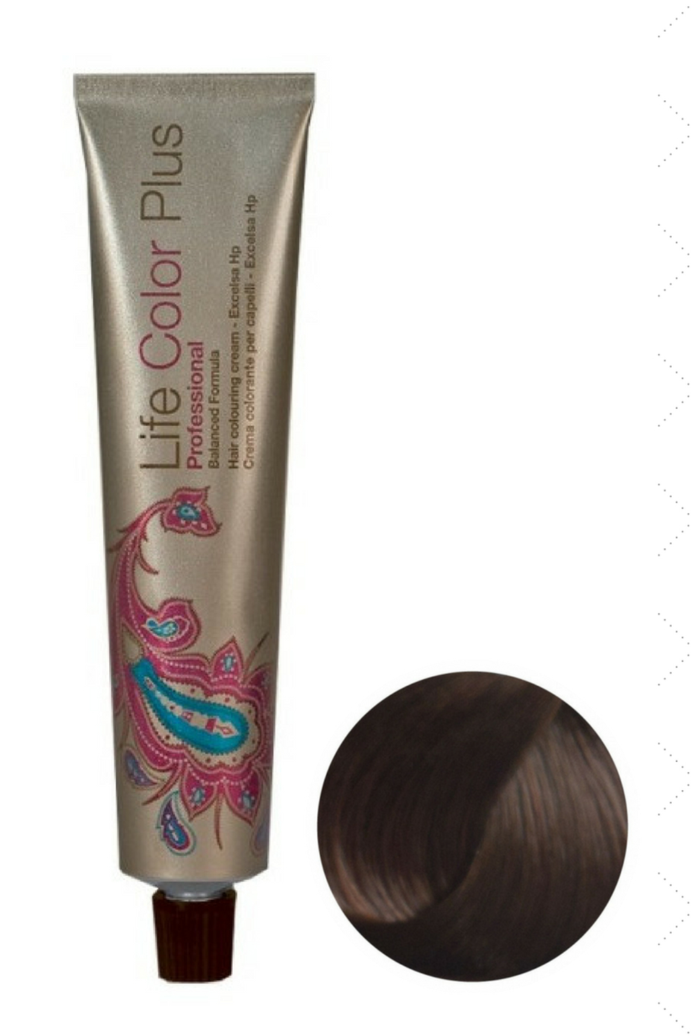 7.45 NEW блондин медный Life Color Plus 100мл