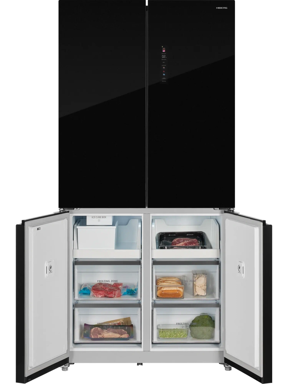 Холодильник Hiberg i-RFQ 705G B