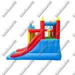 Батут для дачи "Замок маленького волшебника" 2,8*2,8*2,1 м