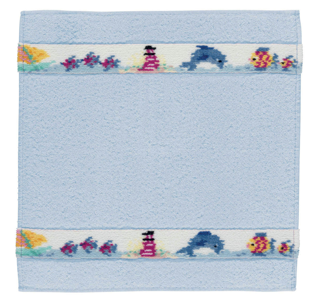 Салфетка 30x30 Feiler Marina Hellblau голубая