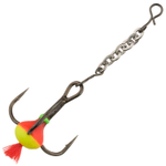 Тройник-капля ECOPRO красный хвост тип A + цепочка №12 (упк. 5 шт.). Товар уцененный