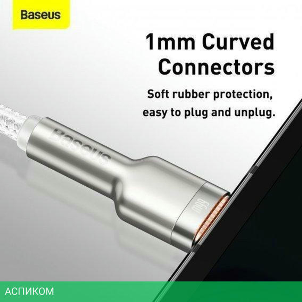 Кабель Baseus Cafule 2m White (CAKF000202)