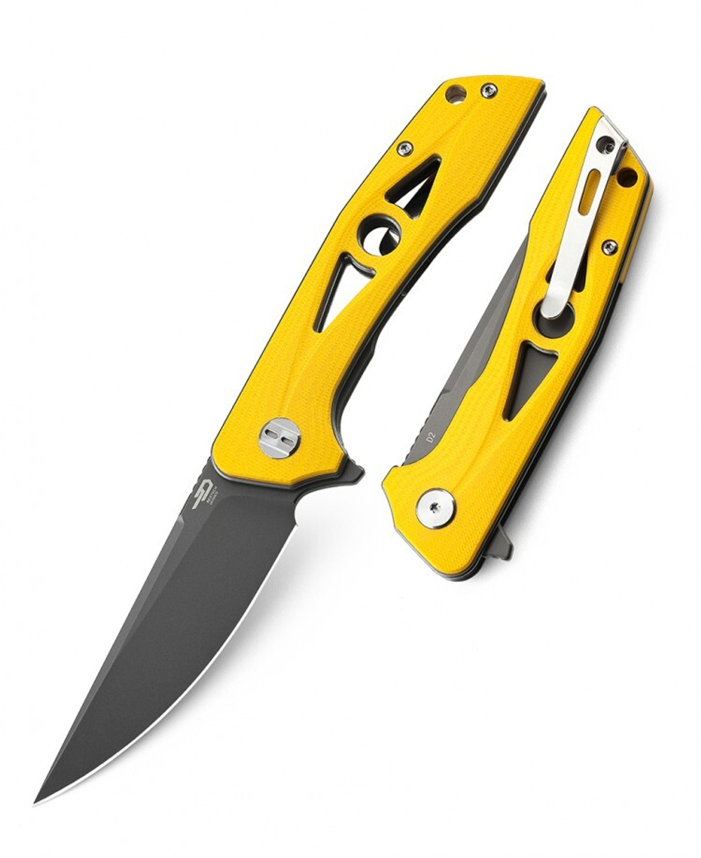 Нож складной Bestech knives BG23C Eye of Ra Yellow
