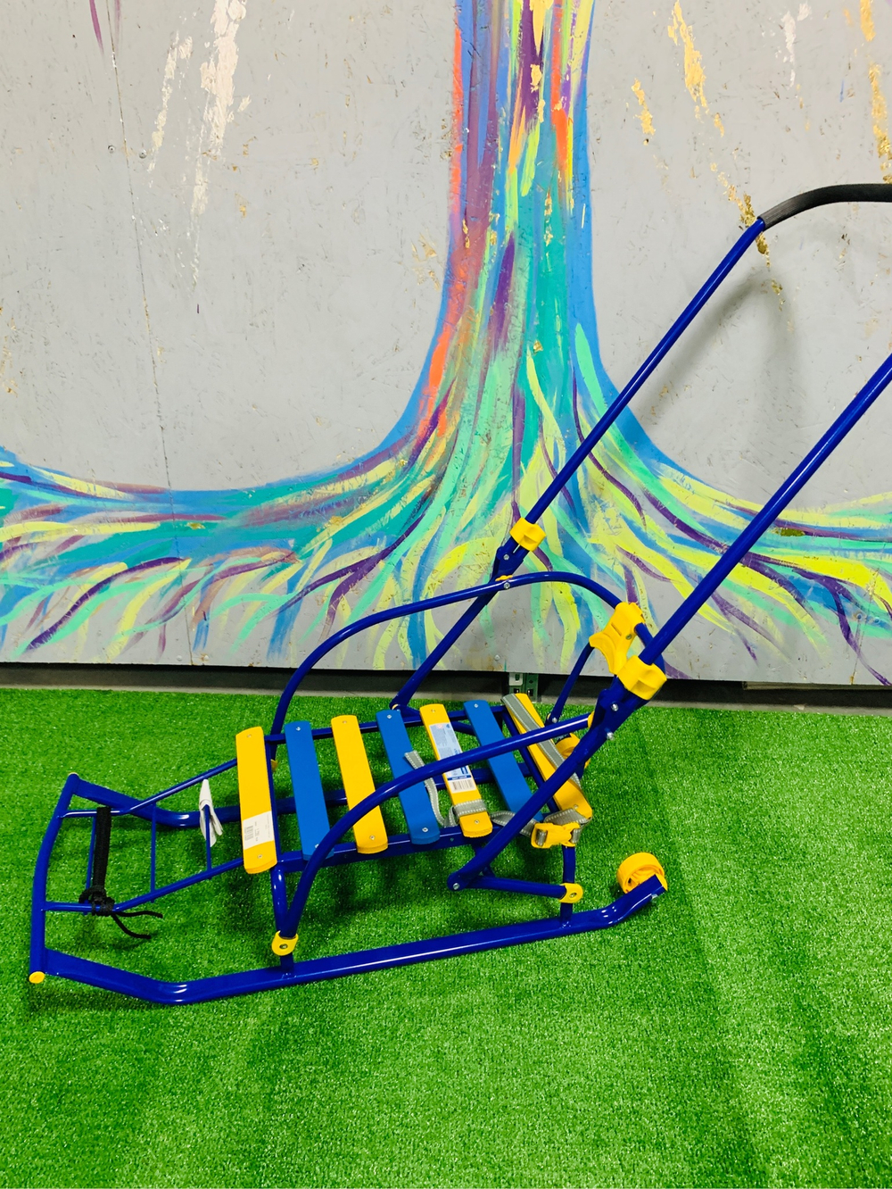 Санки детские «Nikki 2» синий (арт. N2/С2)