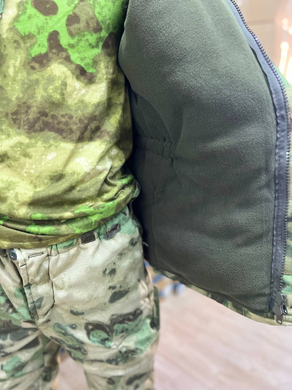 Костюм горка 5 зима лайт / мох