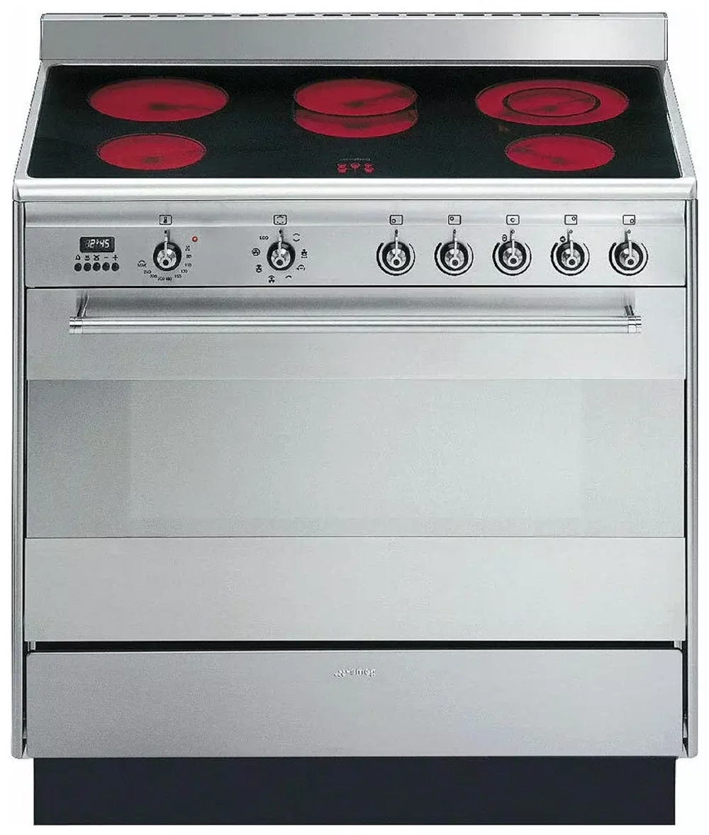 Варочный центр Smeg SUK91CMX9 (электрический)