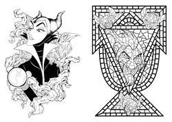 Раскраска по номерам 300 coloriages Disney - Volume 2, 320 стр.